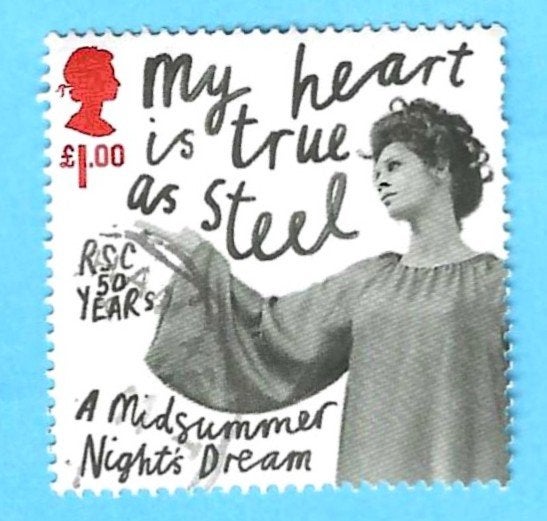 GB 2011 - Shakespeare, Ophalen of Verzenden, Gestempeld