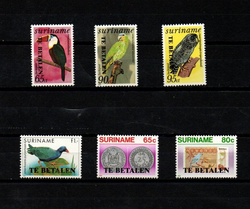 serie Port Suriname 1987  postfris, Ophalen of Verzenden