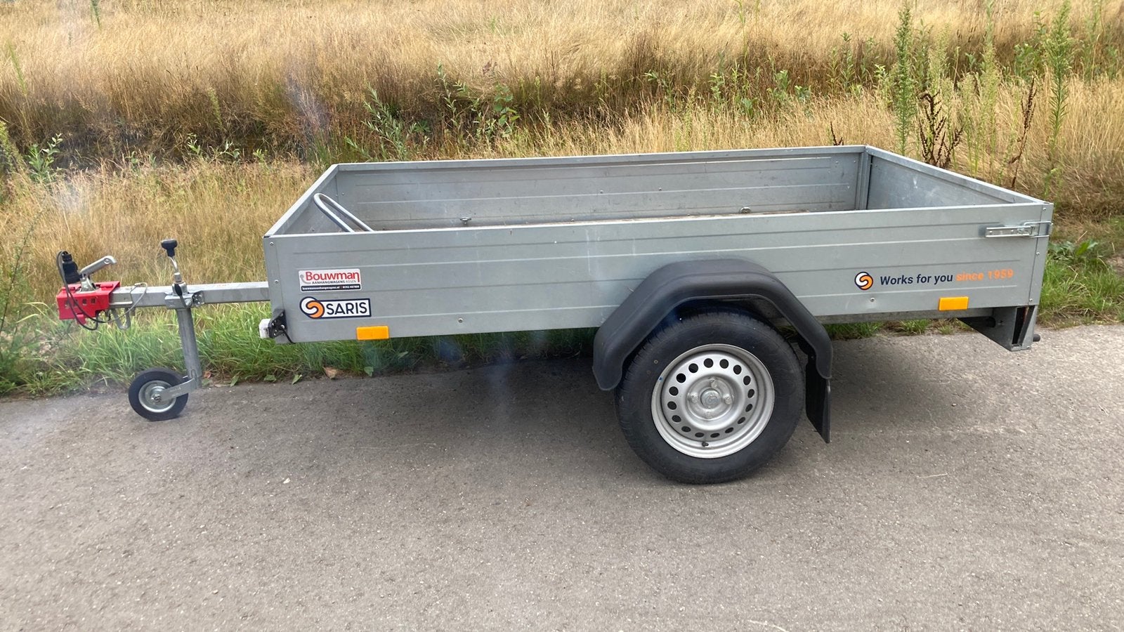 Saris aanhangwagen, Auto diversen, Aanhangers en Bagagewagens, Ophalen, Zo goed als nieuw