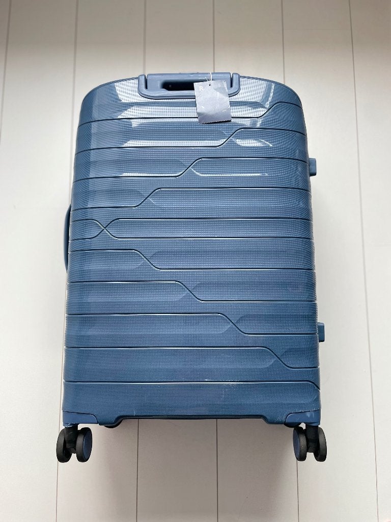 Mooie hardcase koffer met 4 wielen en slot, Hard kunststof, 45 tot 55 cm, Zo goed als nieuw, Wieltjes