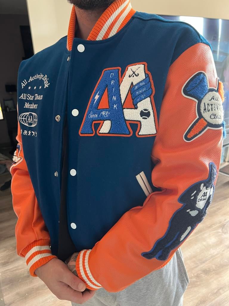 AA Drink Varsity Jacket, Ophalen of Verzenden, Zo goed als nieuw, Maat 48/50 (M), Overige kleuren