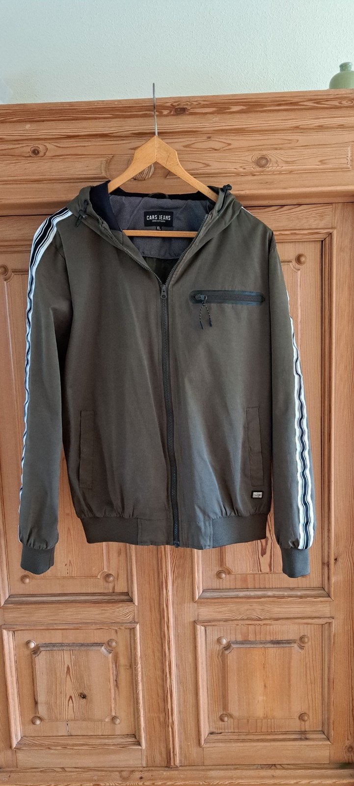Cars Jeans heren jas met capuchon - Maat xl, Cars Jeans, Maat 48/50 (M), Ophalen of Verzenden, Zo goed als nieuw