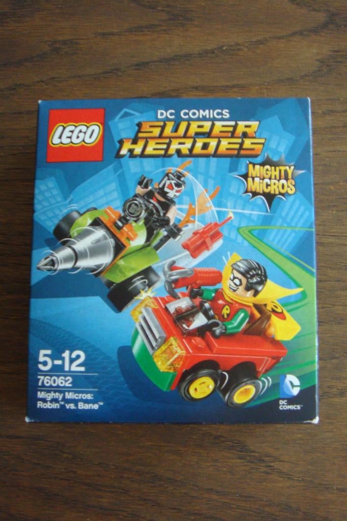 Lego Mighty Micros Robin vs Bane 76062 NIEUWSTAAT €7,95, Ophalen of Verzenden, Zo goed als nieuw, Compleet