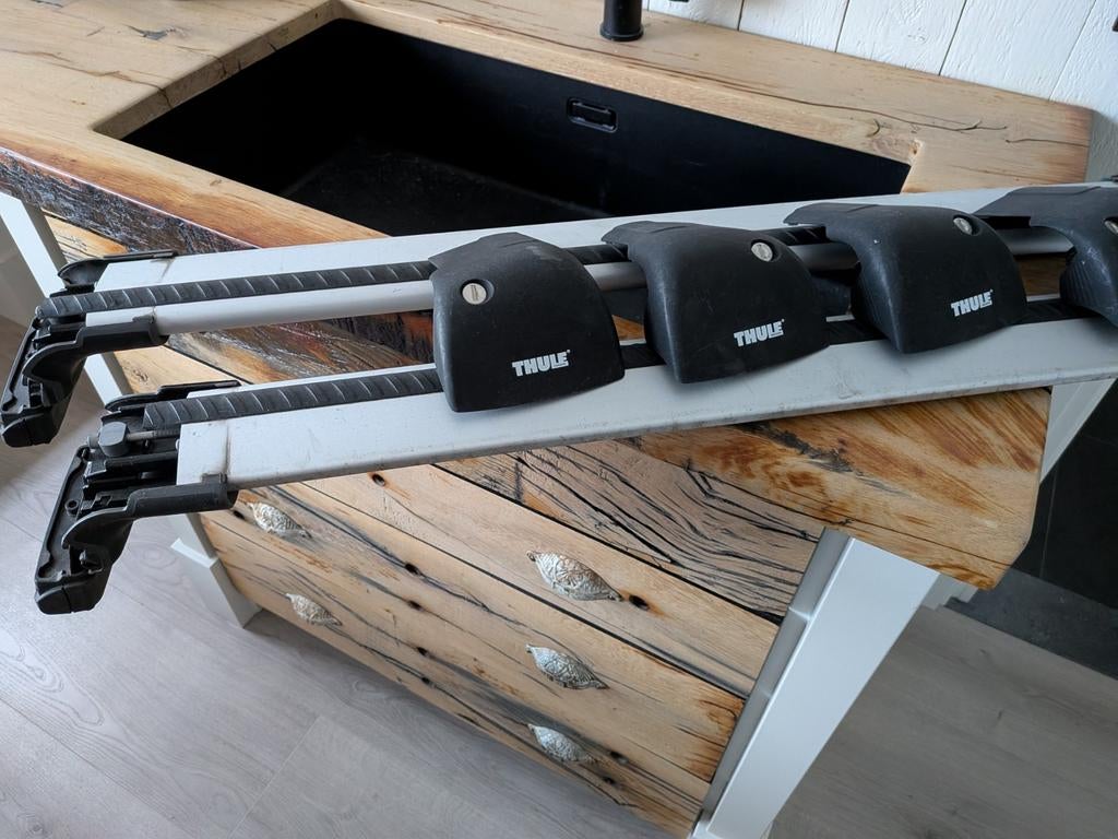 Thule wingbar dakdragers, ford focus, Auto diversen, Dakdragers, Ophalen