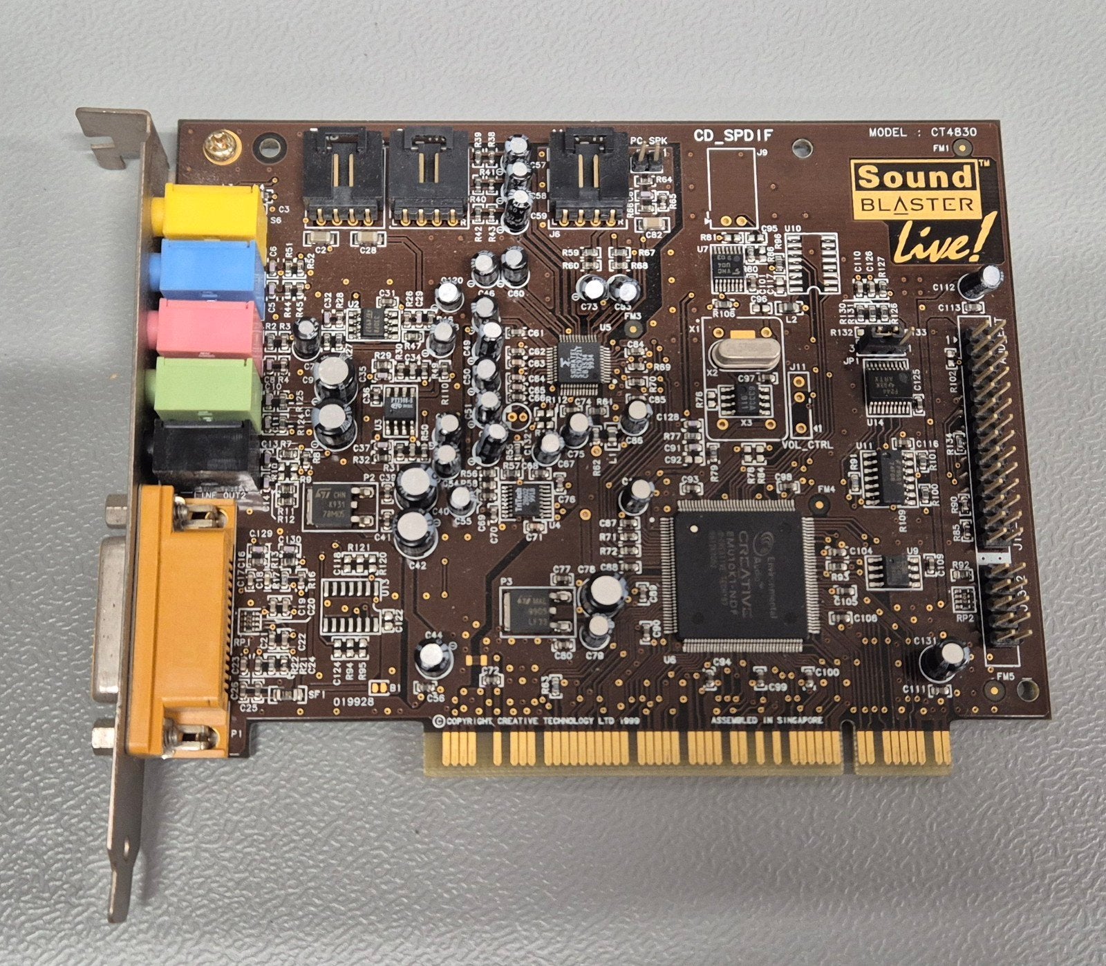 Creative Sound Blaster Live! CT4830 PCI geluidskaart, Computers en Software, Verzenden, Gebruikt, Intern, Creative