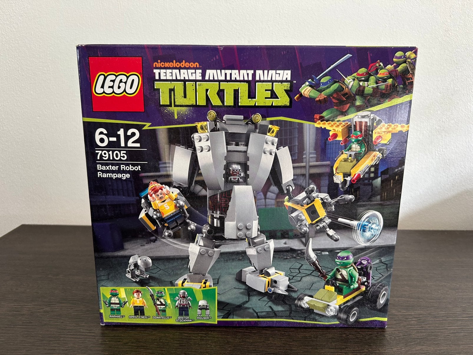 LEGO Ninja Turtles 79105 Baxter Robot Rampage, Overige thema's, Lego, Nieuw, Ophalen of Verzenden