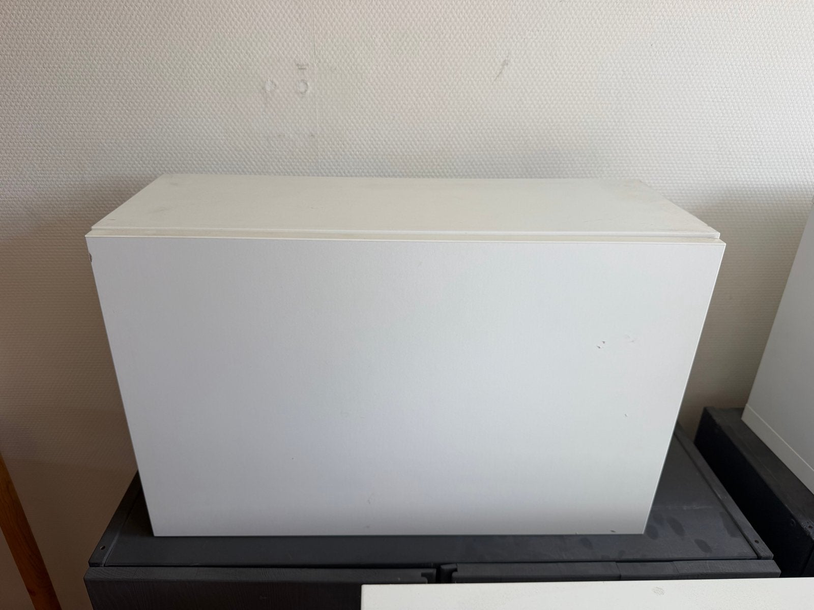 3x IKEA Besta ondiepe variant kastjes - wit, Ophalen, Gebruikt