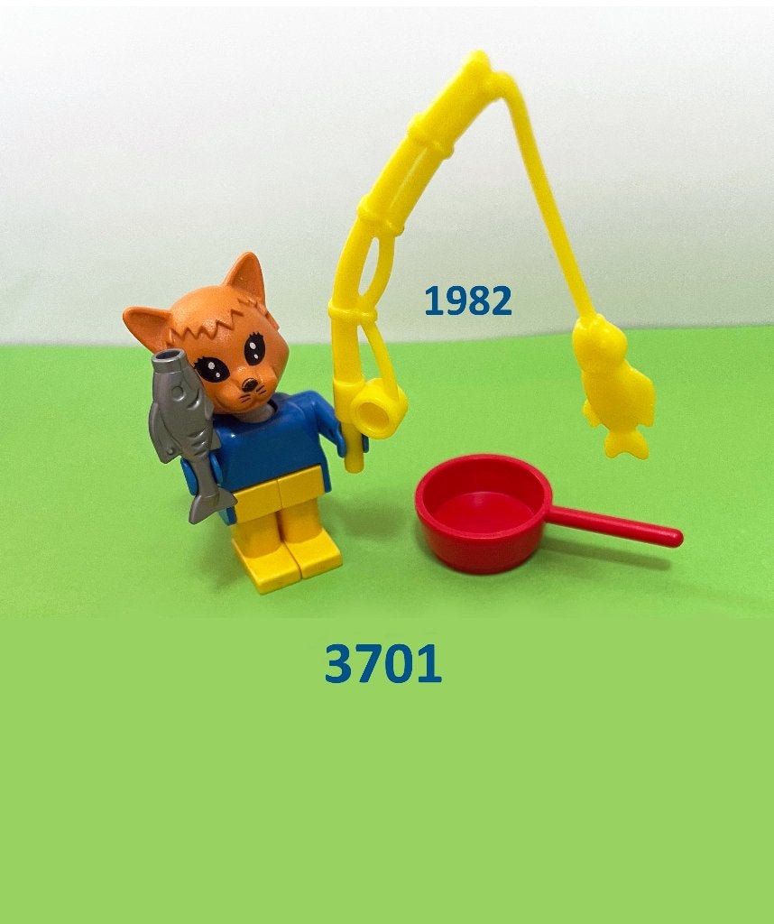 Lego Fabuland 3701 Cornelius Kat, Overige thema's, Lego, Ophalen of Verzenden, Zo goed als nieuw
