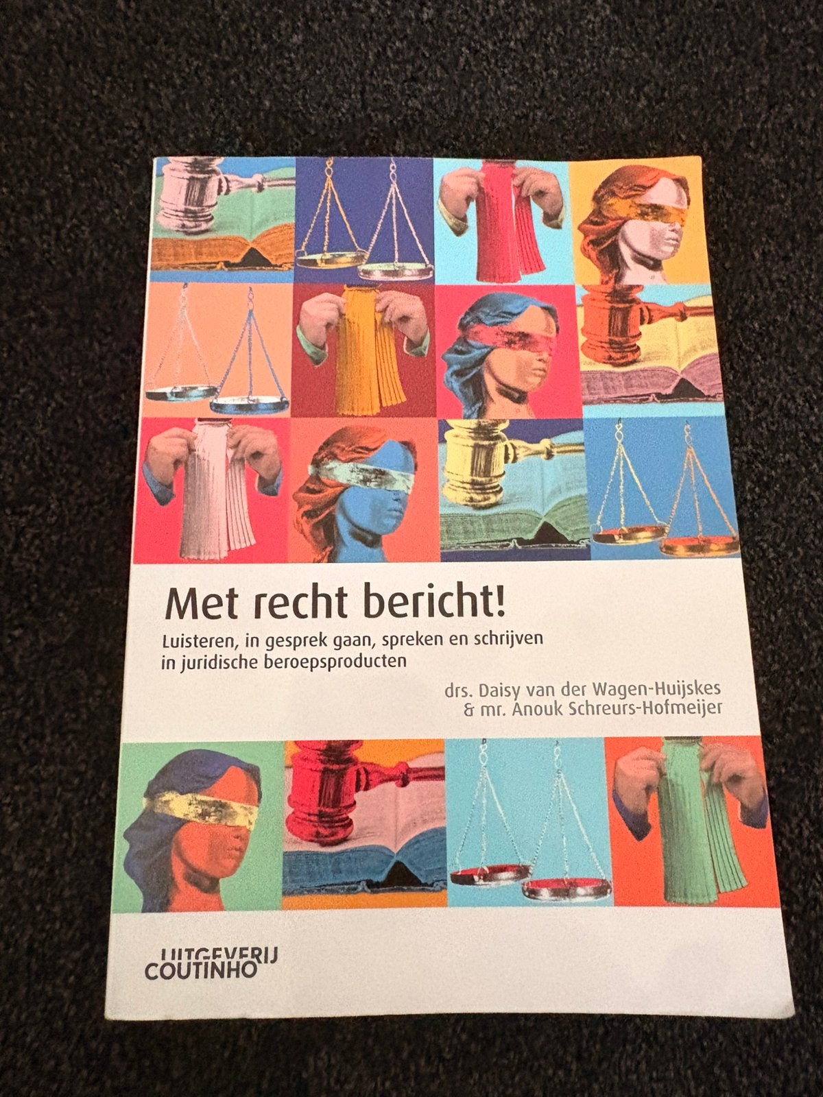 Met recht bericht!, Boeken, Daisy van der Wagen-Huijskes; Anouk Schreurs- Hofmeijer, Zo goed als nieuw, Alpha, HBO