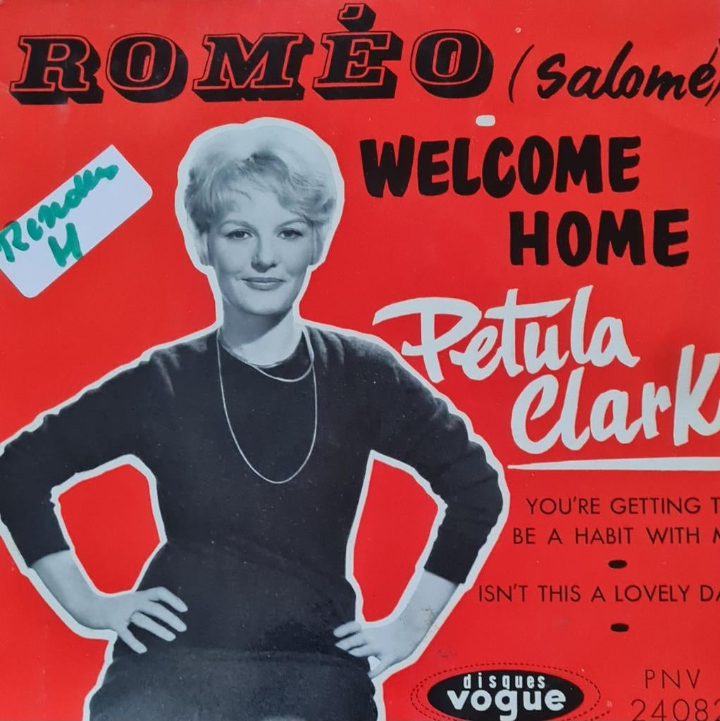 PETULA CLARK  - ROMEO (SALOME), Cd's en Dvd's, Vinyl Singles, Ophalen of Verzenden, Gebruikt