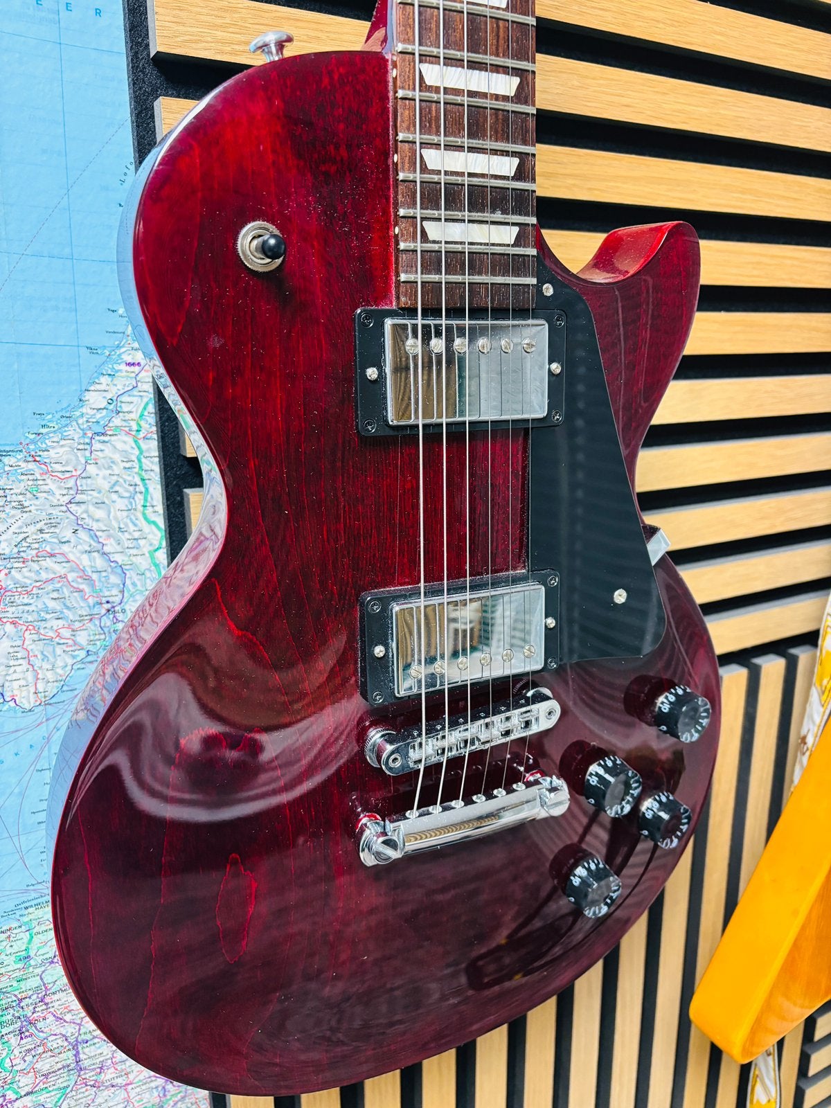 Gibson Les Paul Studio USA wine red, Ophalen, Zo goed als nieuw, Solid body, Gibson