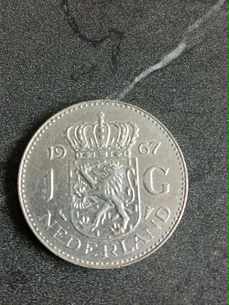 munten, Postzegels en Munten, Munten | Nederland, 1 gulden, Koningin Juliana, Zilver, Ophalen of Verzenden