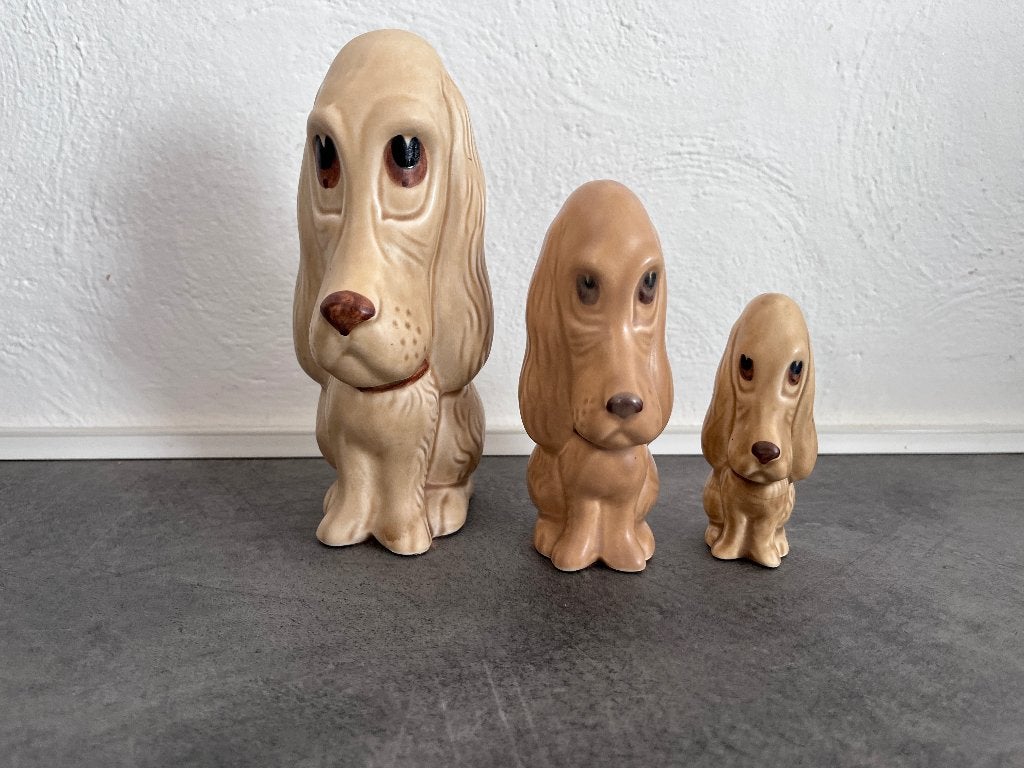 Vintage SylvaC Honden Set - Sad Sam (3x), Ophalen of Verzenden