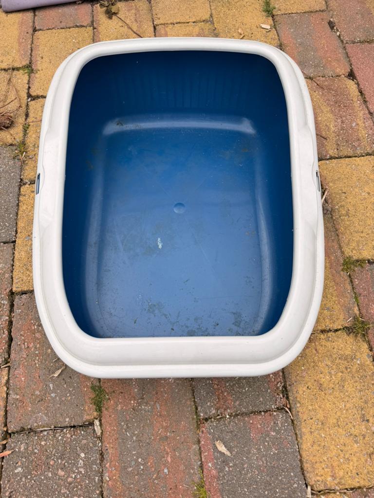 Dubbelwandige kattenbak, gratis, Dieren en Toebehoren, Ophalen