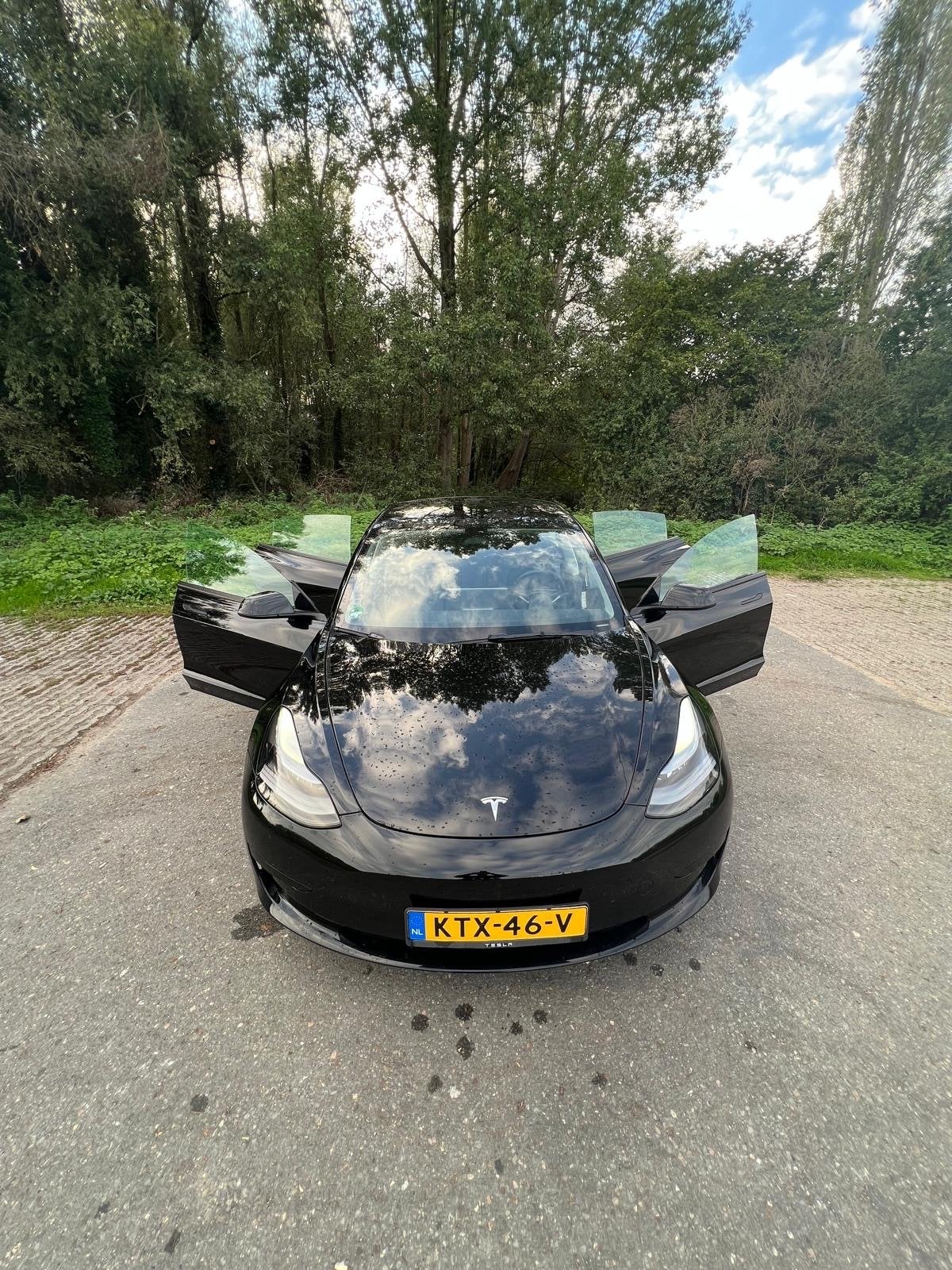 Tesla Model 3 Standard RWD Plus FACELIFT94,02 SoH[ AMD RYZEN, Auto's, Automaat, Achterwielaandrijving, Zwart, Sedan