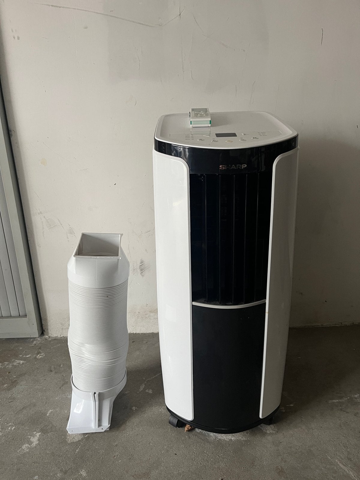 Sharp Airco CV-H9XR Mobiele Airconditioner met Afstandsbedie, Ophalen, Gebruikt, Minder dan 60 m³, 3 snelheden of meer