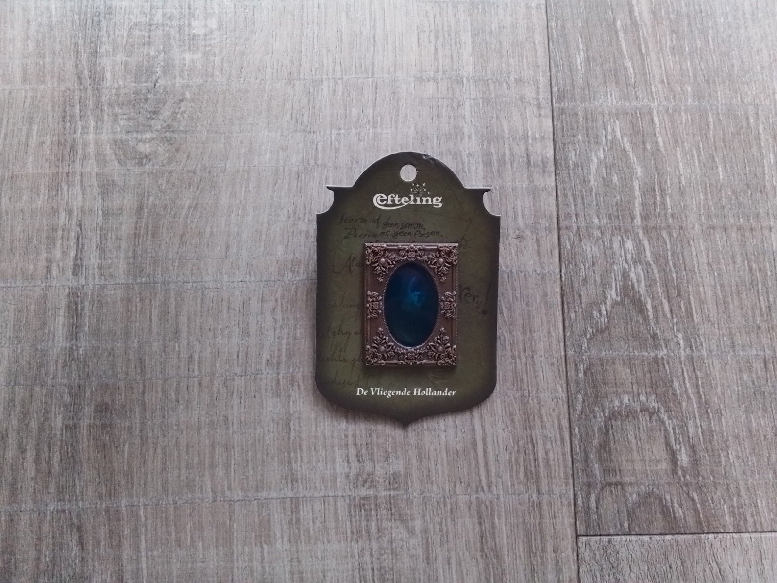 Nieuwe efteling pin vliegende hollander, Verzamelen, Ophalen of Verzenden, Nieuw, Button of Speldje