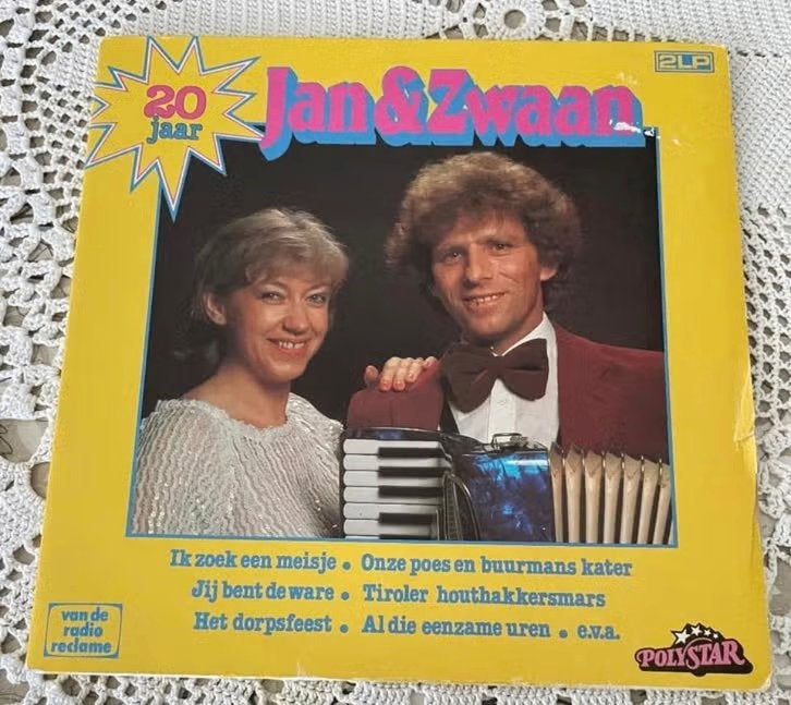 LP Jan en Zwaan 20 jaar, Ophalen of Verzenden, Zo goed als nieuw