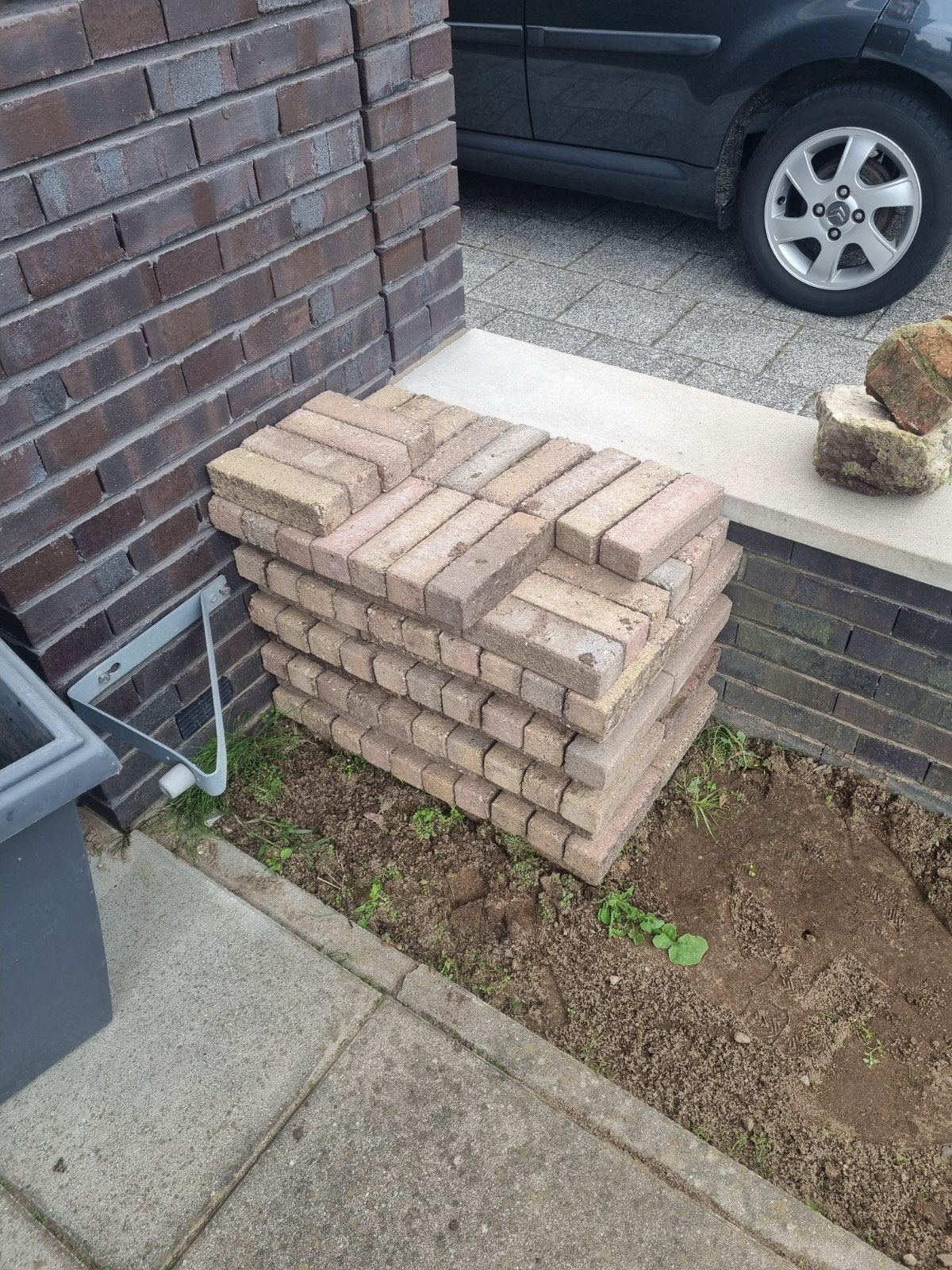 Tuinklinkers/Waaltjes - Gebruikt, Ophalen, Gebruikt, Klinkers, 5 tot 10 m²