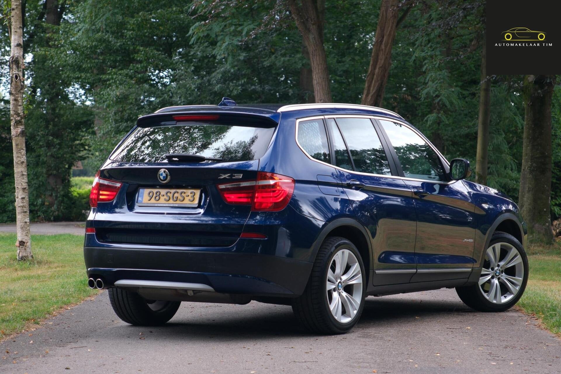 BMW X3 xDrive28i High Executive / Orig NL, Automaat, Euro 5, Gebruikt, Blauw
