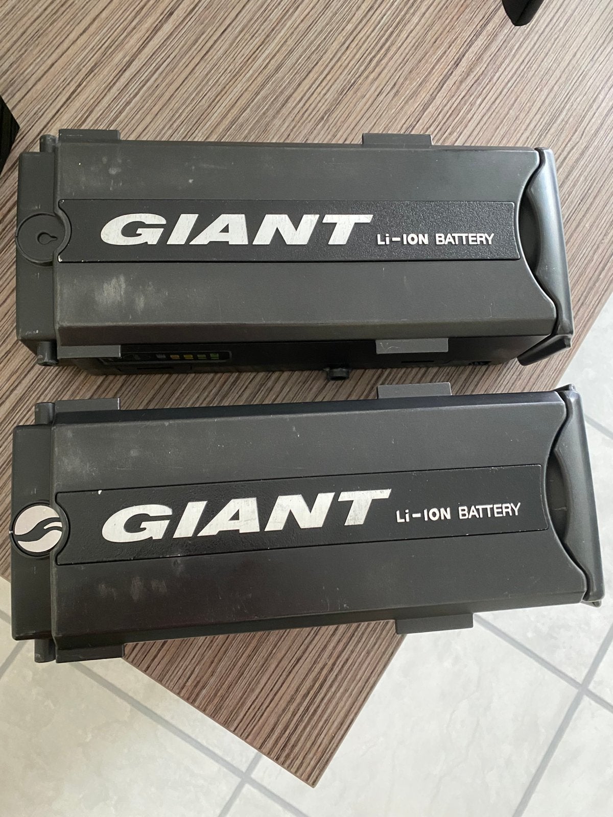 Giant accus 2stuks zo goed als nieuw, Ophalen of Verzenden, Zo goed als nieuw