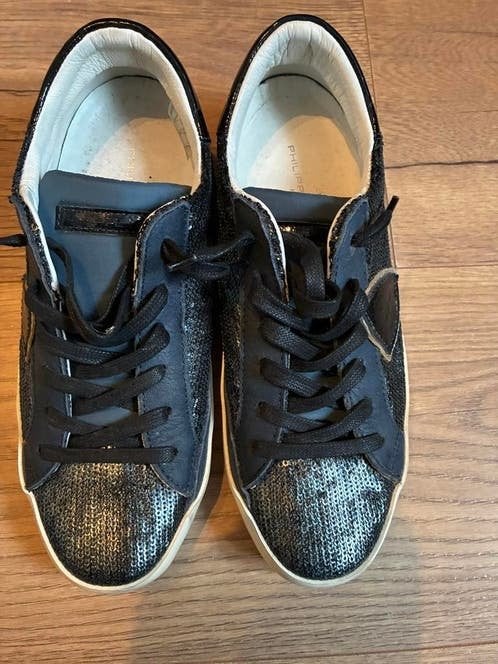 Philippe Model Paris sneakers maat 37, Kleding | Dames, Ophalen of Verzenden, Gedragen, Zwart, Sneakers of Gympen