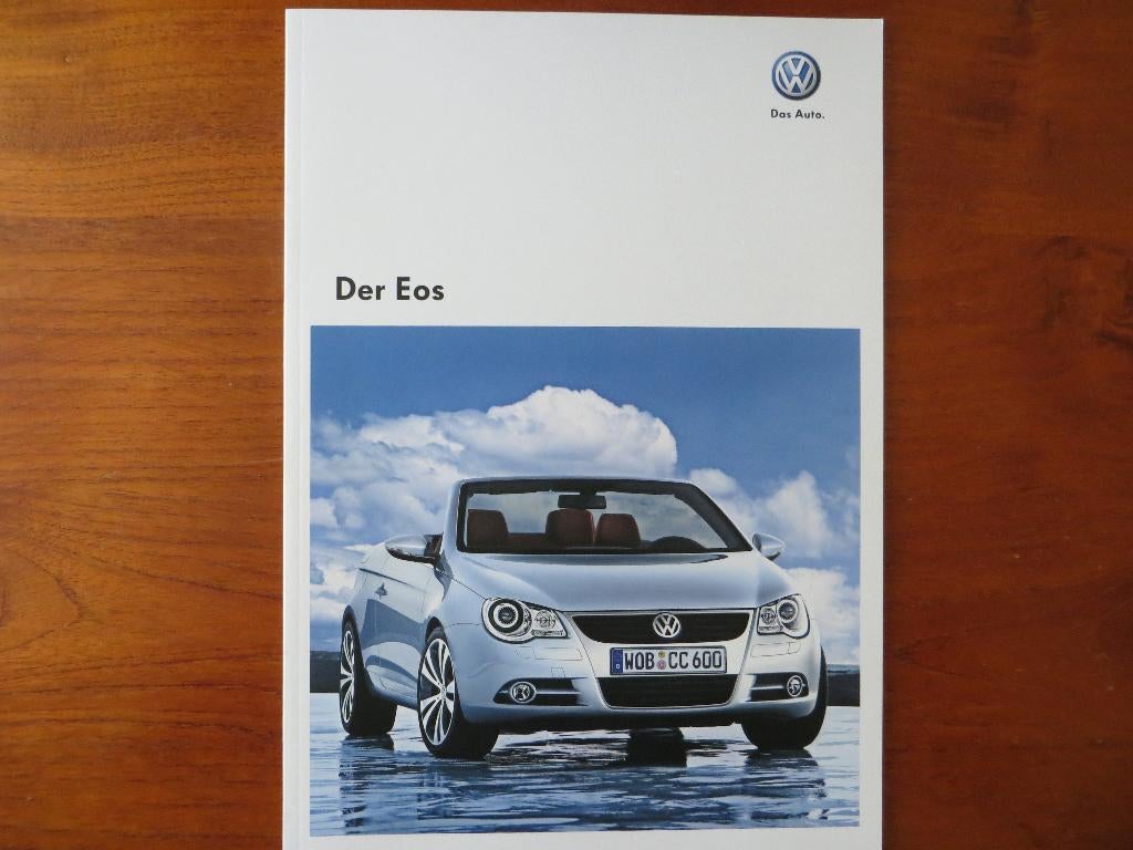 Volkswagen Eos (mei 2008) met bijlage, Ophalen of Verzenden, Nieuw, Volkswagen
