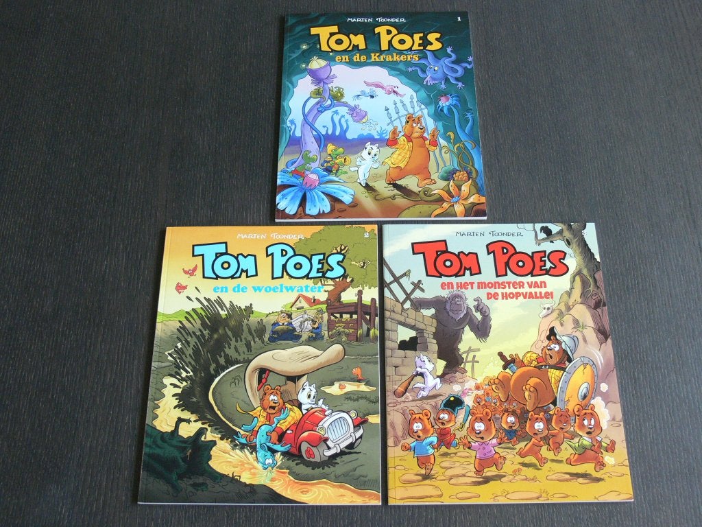 Tom Poes (Uitgeverij Cliche) - 12 delen, Meerdere stripboeken, Ophalen of Verzenden, Zo goed als nieuw