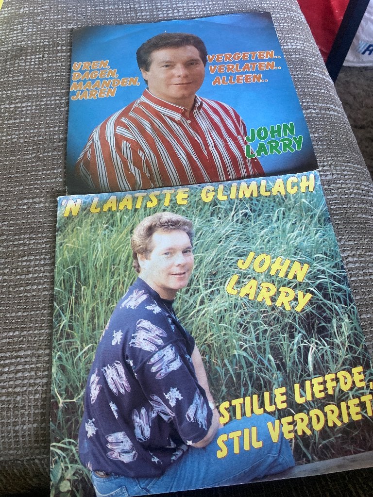 John Larry - Laatste Glimlach / Uren, Dagen, Maanden, Jaren, Gebruikt, 7 inch, Ophalen of Verzenden, EP