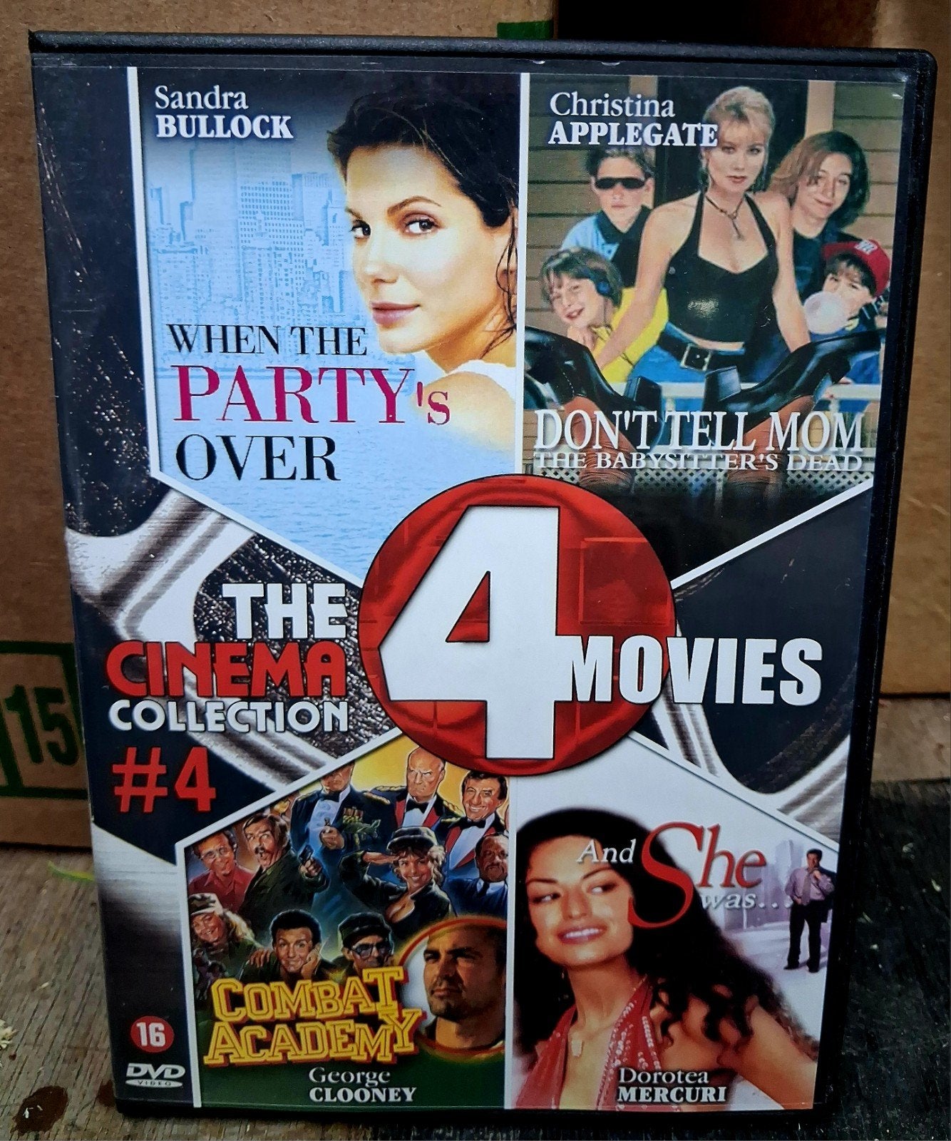The Cinema Collection #4: 4 films op 2 DVD's, Cd's en Dvd's, Dvd's | Komedie, Vanaf 16 jaar, Nederlands, Overige genres, Ophalen of Verzenden