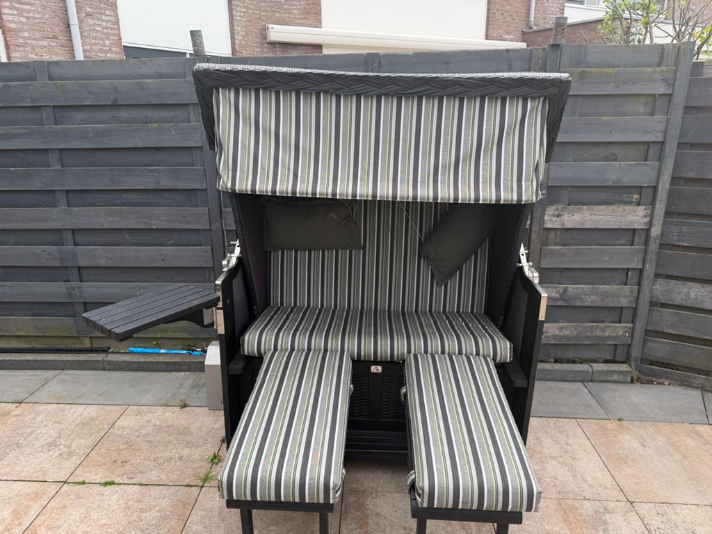 Strand Love Seat - Strandstoel met 2 zitplaatsen, Tuin en Terras, Tuinsets en Loungesets, Overige materialen, Gebruikt, Loungeset