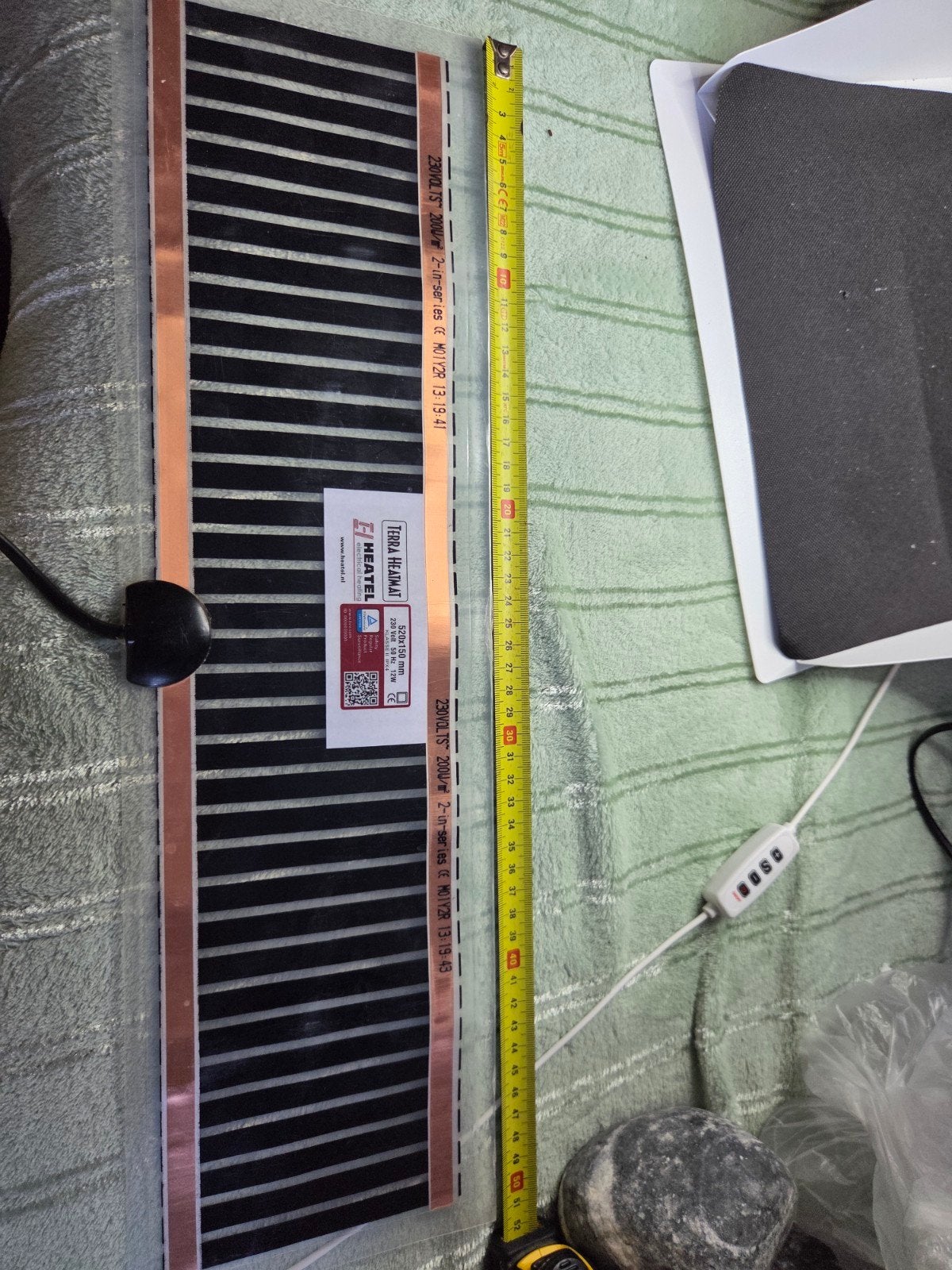 warmtemat 52x15cm 12W, Ophalen of Verzenden
