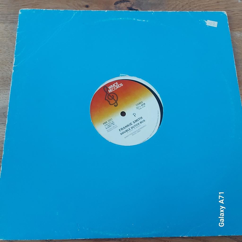 12 inch Maxisingel Frankie Smith - Double Dutch Bus (1980), Gebruikt, Ophalen of Verzenden, Disco, 12 inch