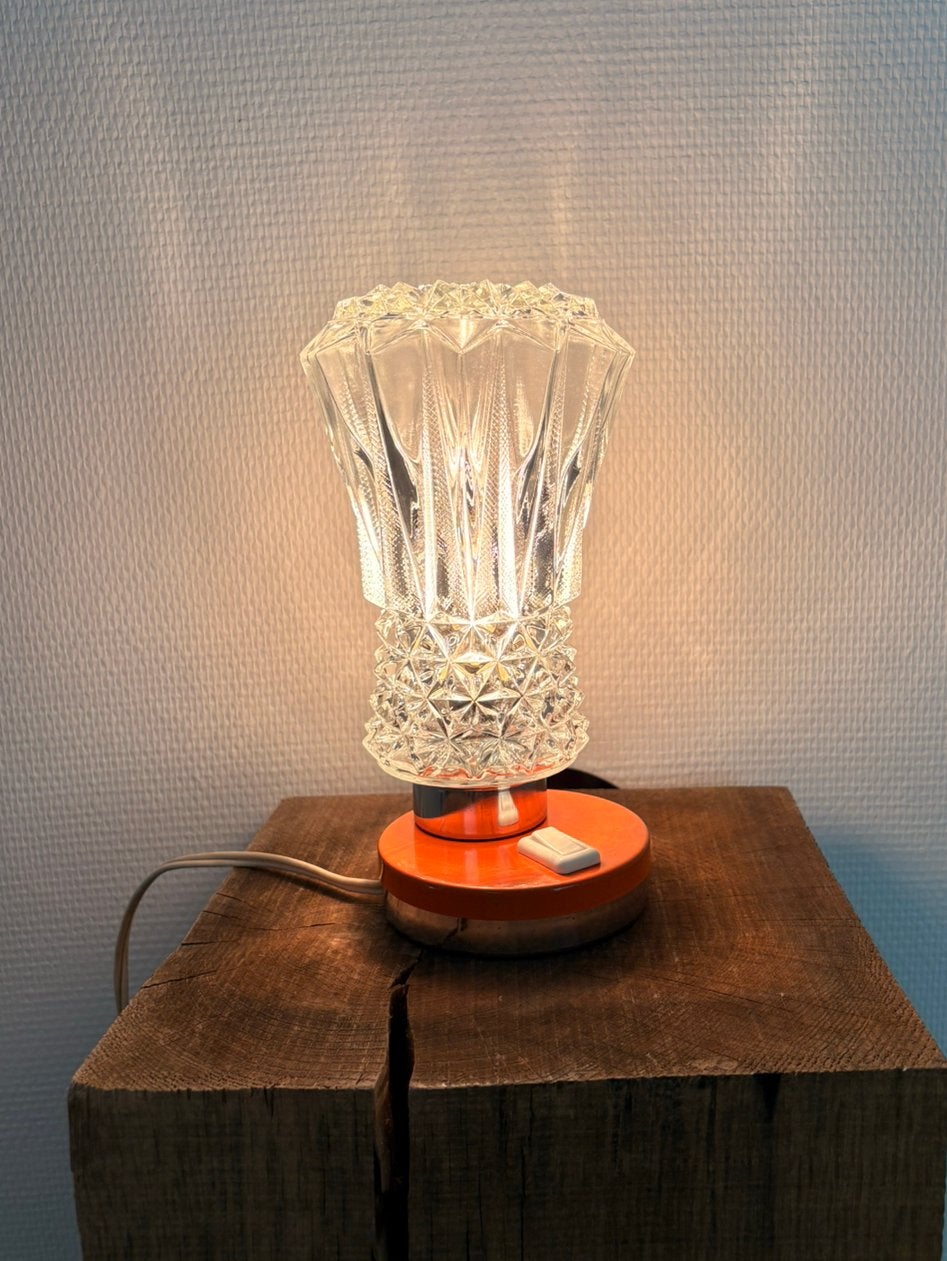 Vintage jaren 70 tafel lamp, Antiek en Kunst, Antiek | Lampen, Ophalen of Verzenden