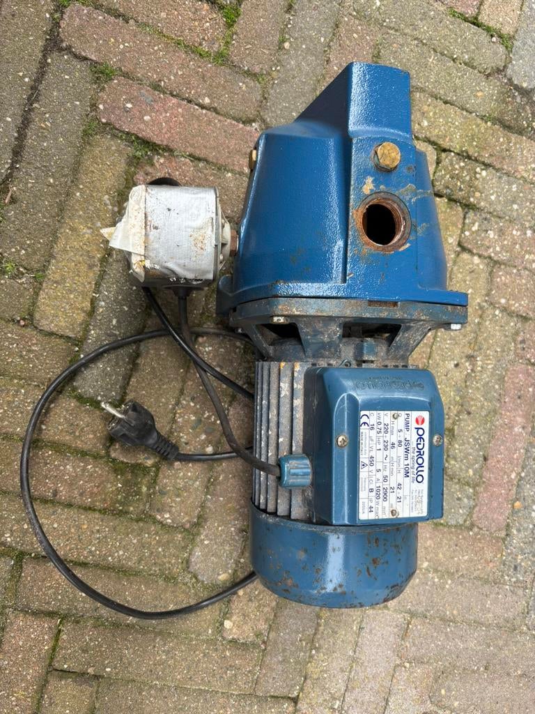 Pedrollo waterpomp jswm10m opknapper, Ophalen, Gebruikt, Elektrisch, Hydrofoorpomp