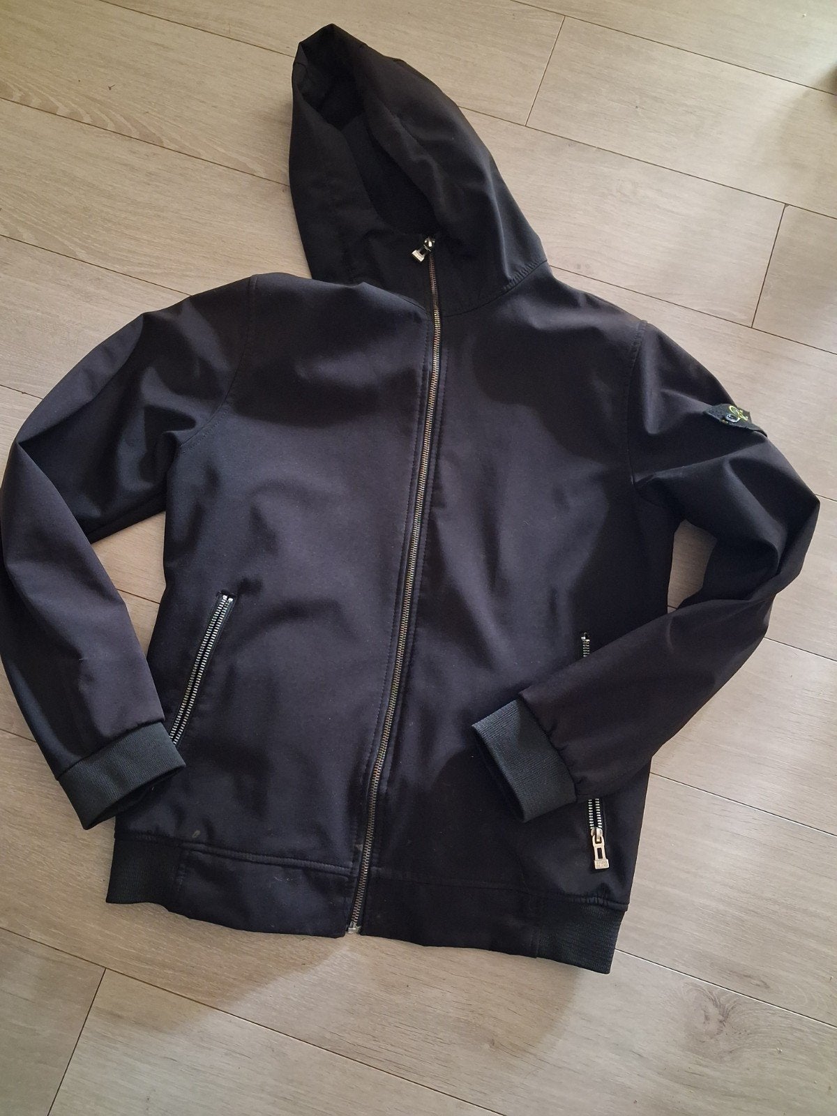 Stone Island Jas Maat S Zwart, Ophalen of Verzenden, Stone Island