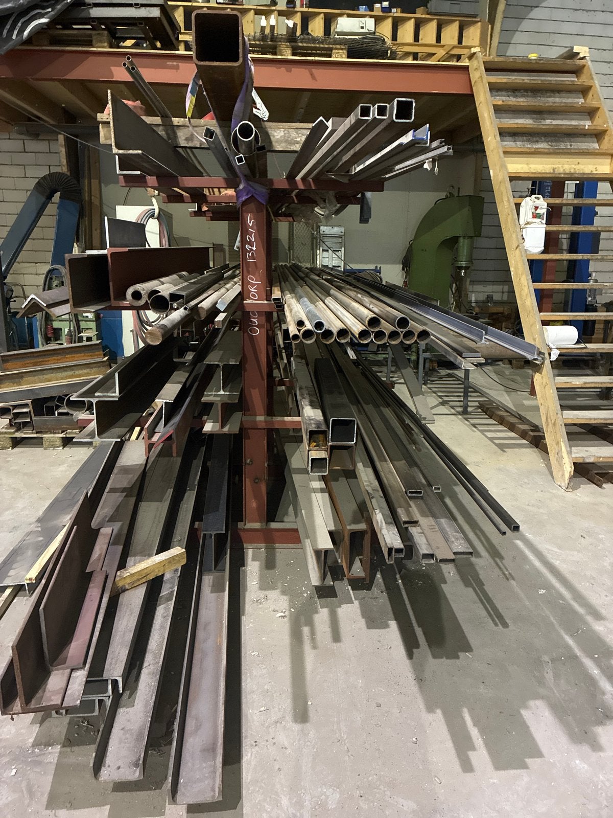 Diverse metalen profielen en buizen, Doe-het-zelf en Verbouw, Ophalen of Verzenden, Gebruikt, IJzer