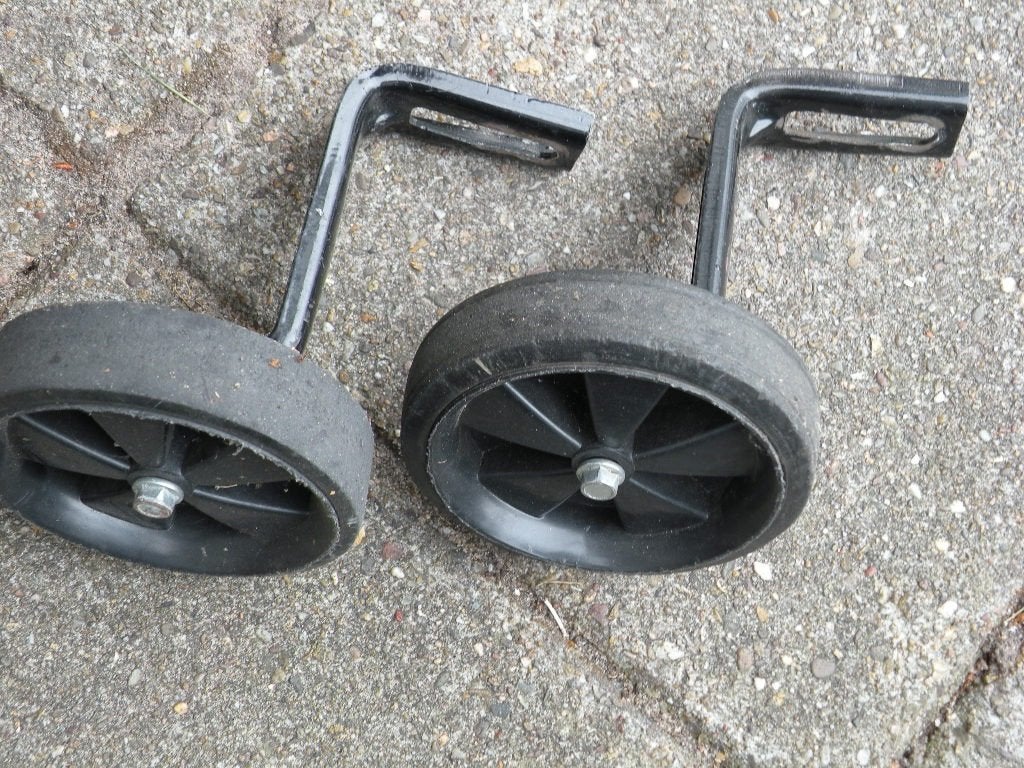 Zijwielen. Als nieuw., Ophalen of Verzenden, Zo goed als nieuw, Minder dan 16 inch, Zijwieltjes