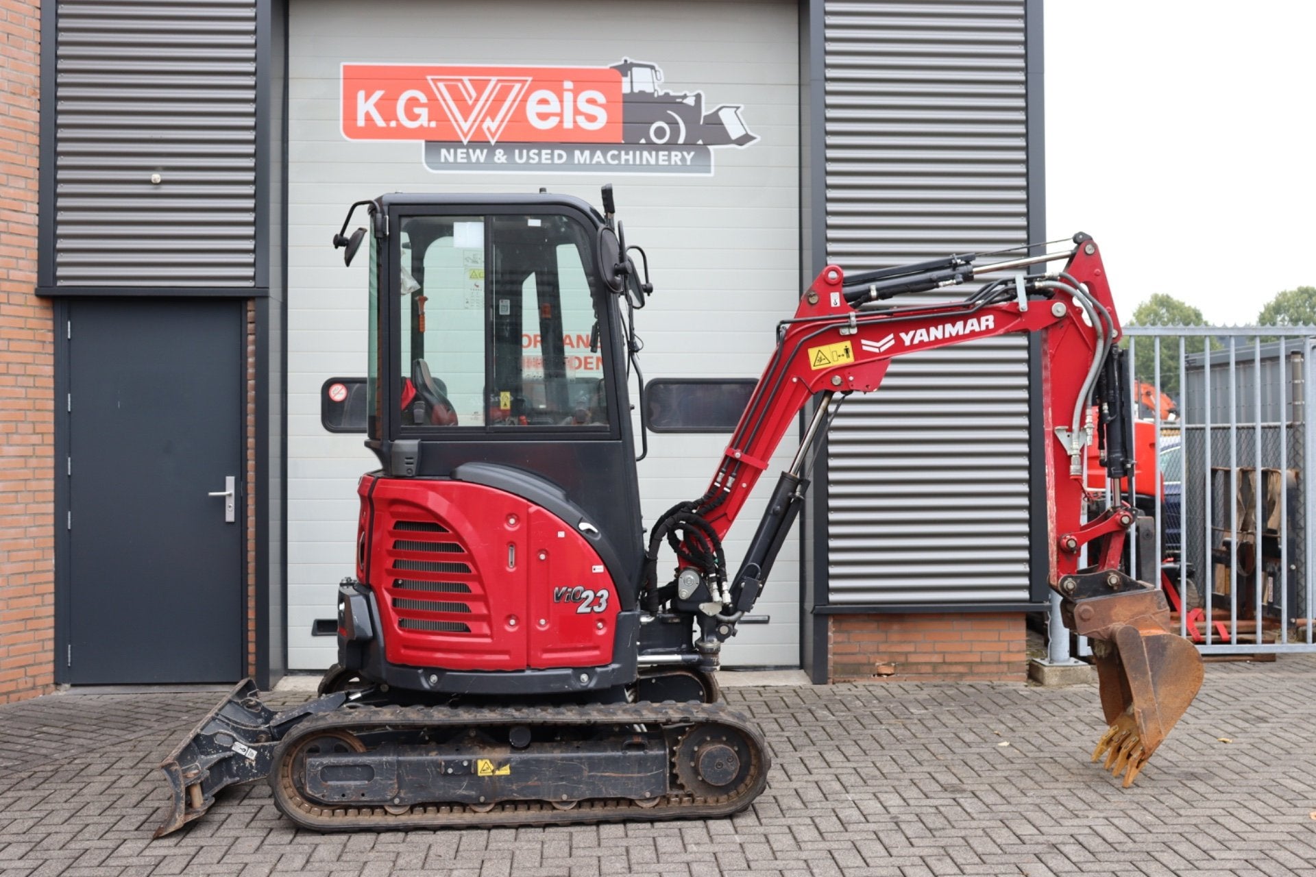 Yanmar VIO23-6, Graafmachine
