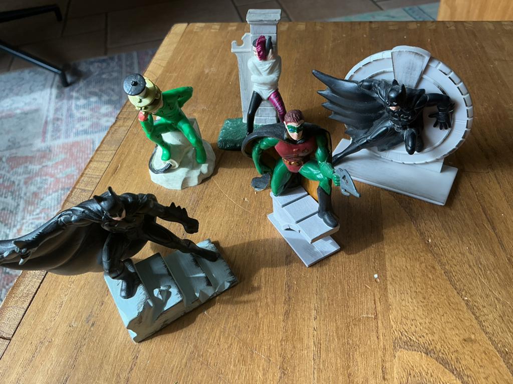 Batman Forever Actiefiguren Set - Vintage DC Comics, Verzamelen, Poppetjes en Figuurtjes, Ophalen of Verzenden, Gebruikt