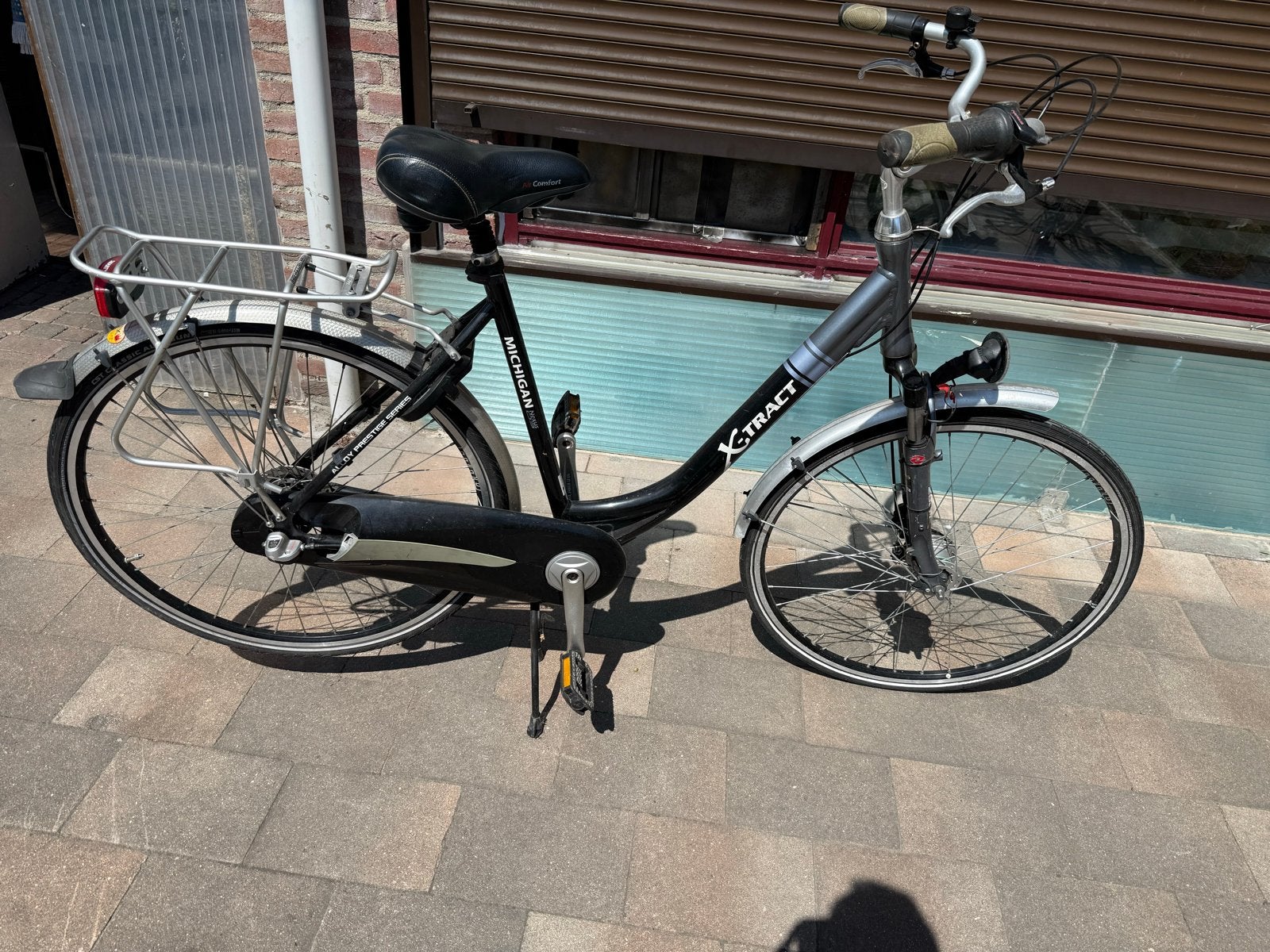 X-TRACT Michigan Stadsfiets - Comfortabel en Betrouwbaar, Fietsen en Brommers, Ophalen, Gebruikt, Overige merken, (Extra) lage instap