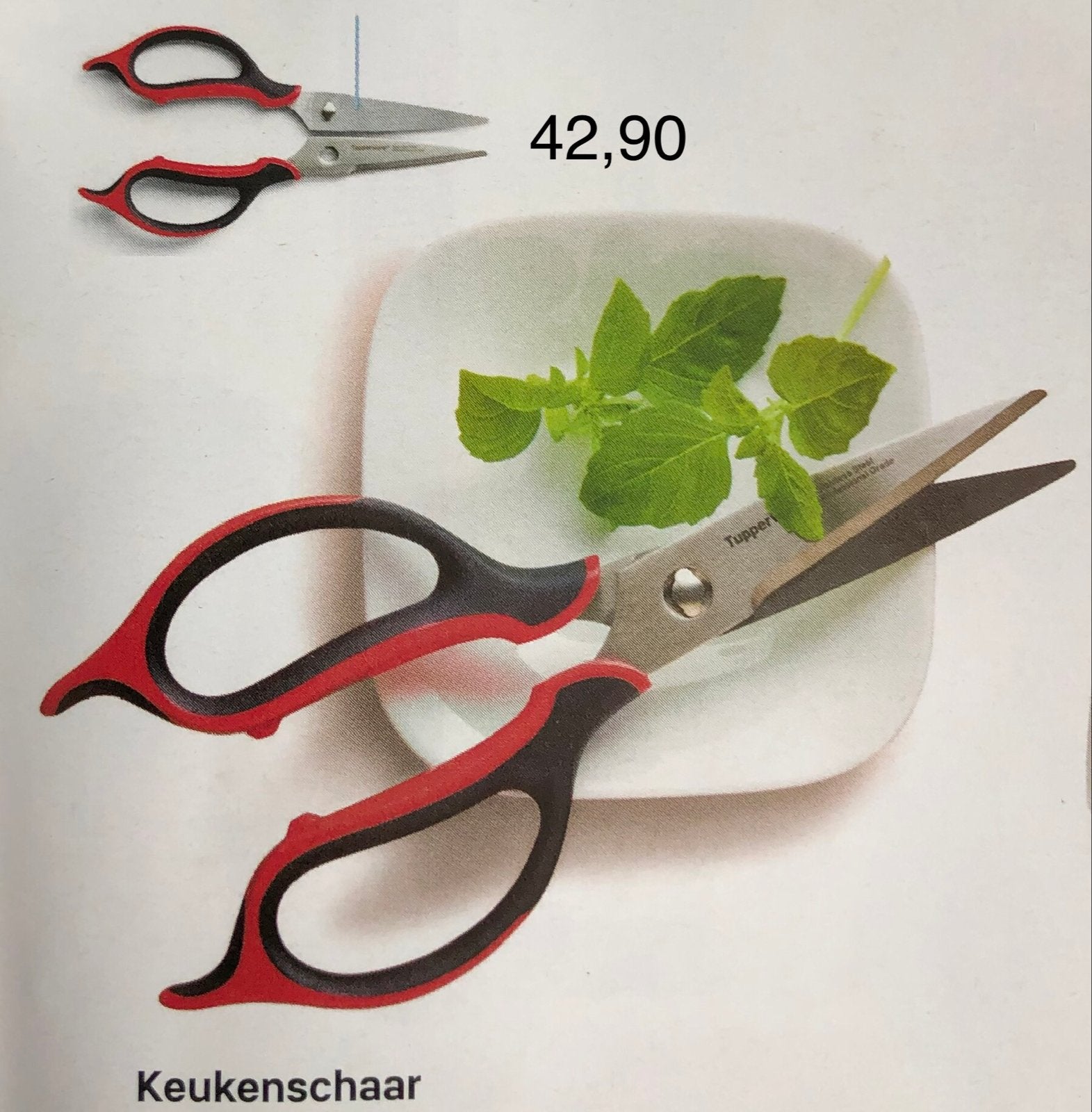 Tupperware splinternieuwe keukenschaar, Ophalen of Verzenden, Nieuw