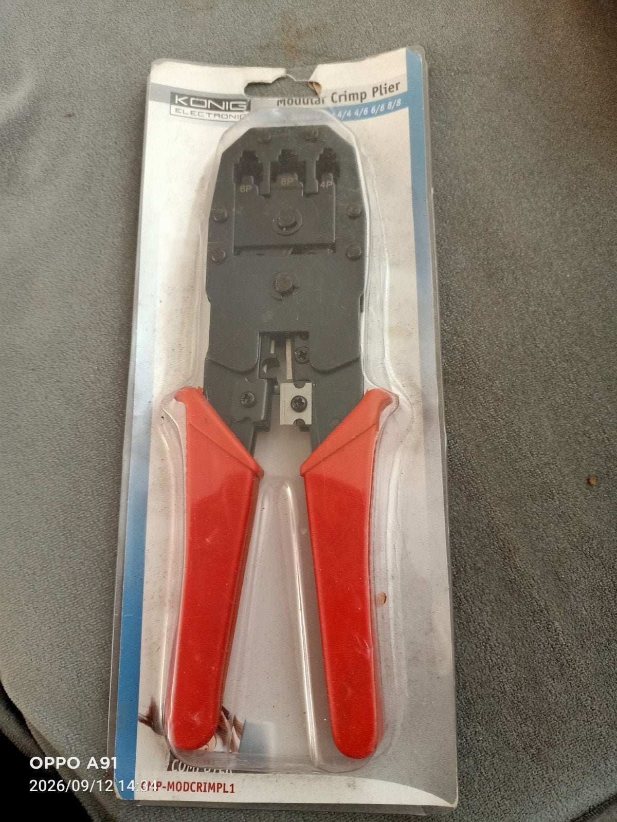 König Modulaire Krimptang voor 4/6/8P Connectoren, Ophalen of Verzenden, Nieuw, Tang, Overige merken