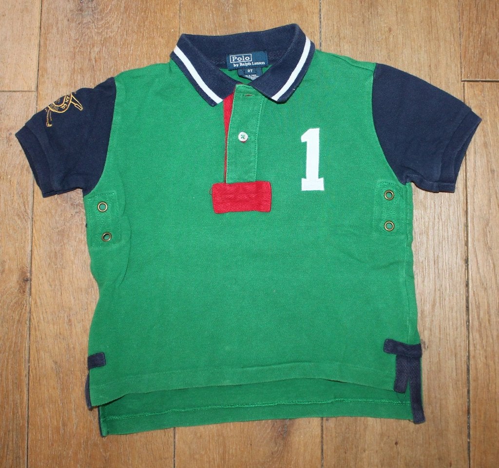Polo van Ralph Lauren maat 2, Gebruikt, Ophalen of Verzenden, Shirt of Longsleeve, Jongen
