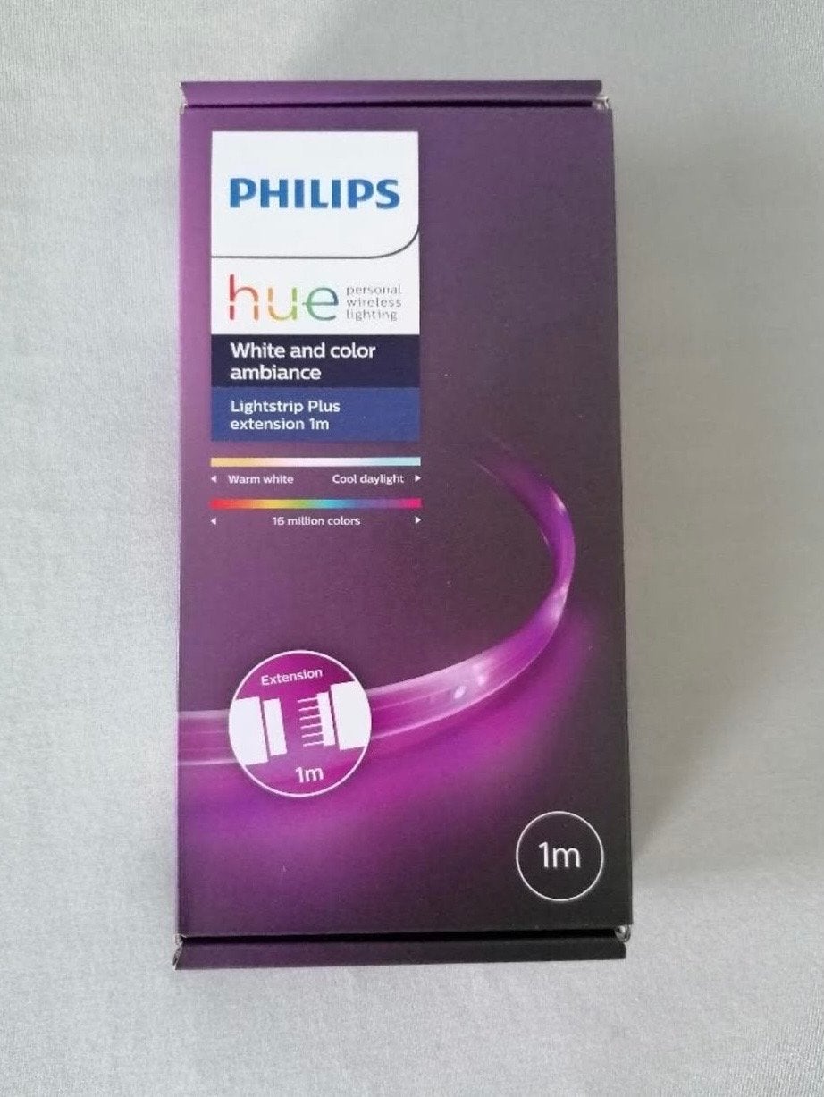 Philips Hue Lightstrip Plus Extension 1m, Led-lamp, Nieuw, Overige fittingen, Ophalen of Verzenden