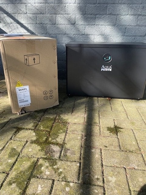 Aquark AquaMini warmtepomp 5,6 kW, Ophalen of Verzenden, Gebruikt, Verwarming