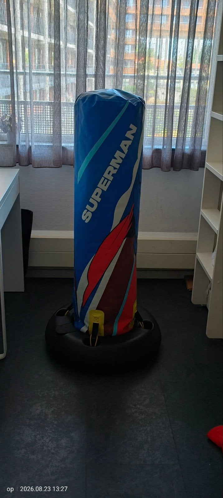 Superman bokszak en bokshandschoenen set voor kinderen, Ophalen of Verzenden