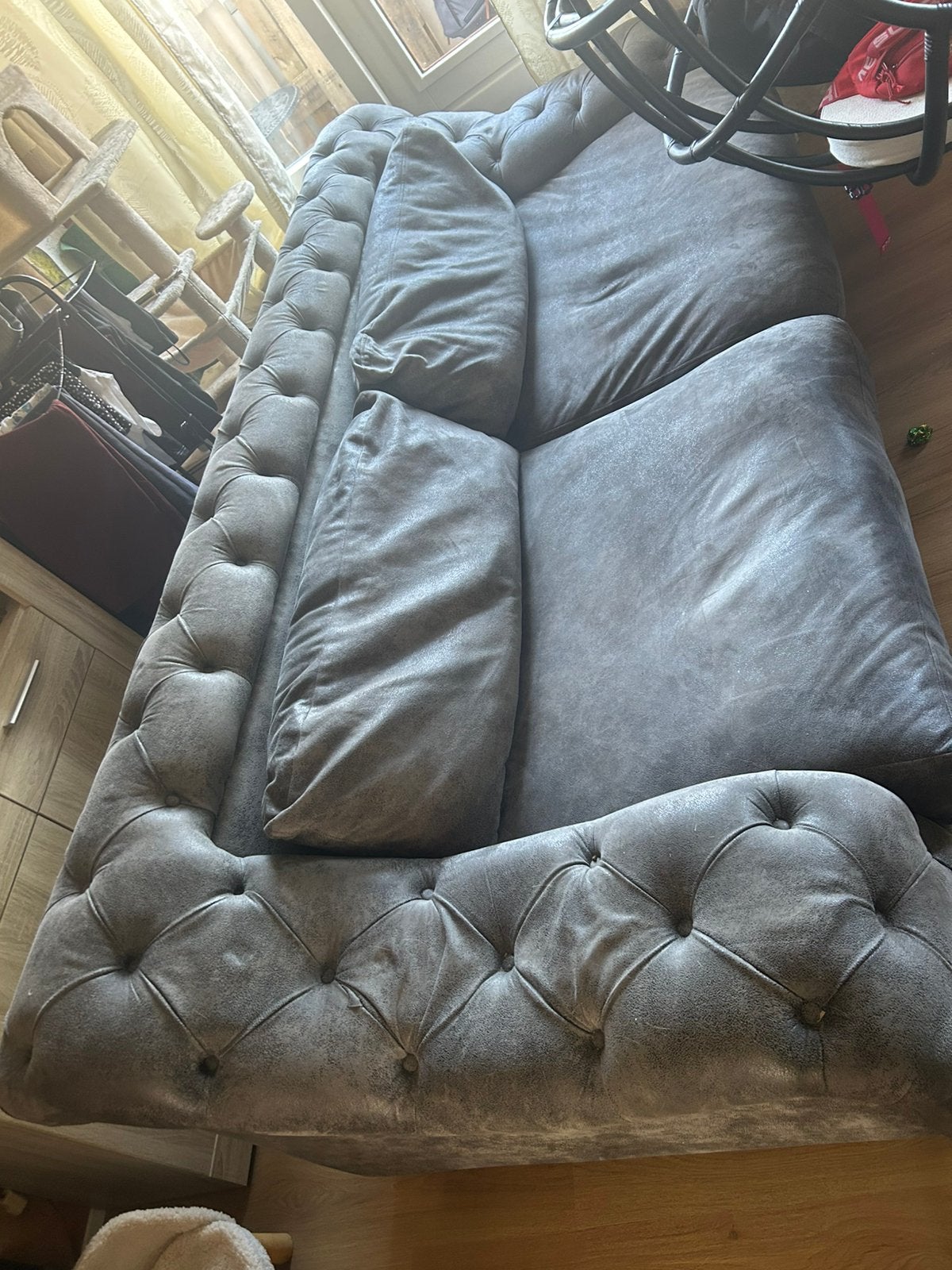 Bank, Huis en Inrichting, Banken | Sofa's en Chaises Longues, Ophalen, Gebruikt