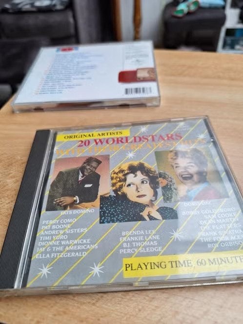 Cd 20 worldstars with their greatest hits h, Ophalen of Verzenden, Zo goed als nieuw, Wereldmuziek