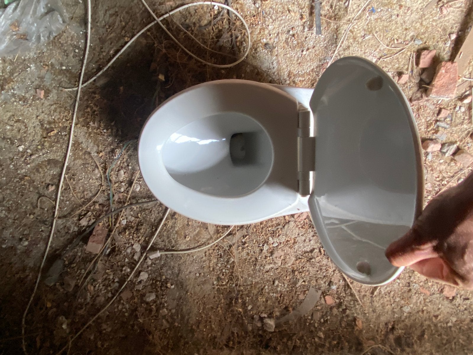 Wc pot stortbak, Doe-het-zelf en Verbouw, Sanitair, Ophalen, Toilet